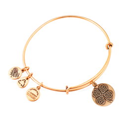 Alex And Ani Bracelet Trèfle III Doré