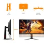AOC C27G4Z2 - Écran PC Gamer Incurvé 27" Full HD, Dalle Fast VA, 260 Hz, 0.3 ms, Temps de Réponse Fulgurant, Conçu pour le Jeu Compétitif