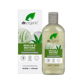 DR. ORGANIC Shampoo de sauvetage anticaída au chanvre 265ml
