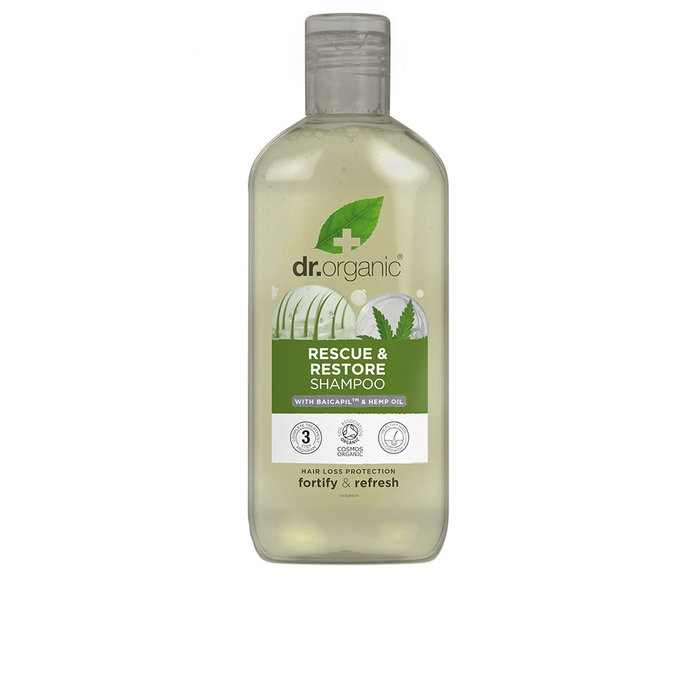 DR. ORGANIC Shampoo de sauvetage anticaída au chanvre 265ml