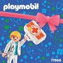 Playmobil Coffret-Cadeau Mejórate Pronto 71966 - Hôpital avec Personnel et Matériel Médical pour Enfants dès 4 Ans