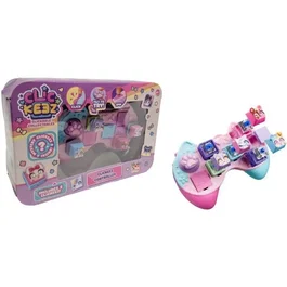 Goliath - Clickeez Manette - Coffret avec 1 Manette et 5 Touches à Clipser Personnalisables - Collection Kawaii - À Partir de 6 Ans