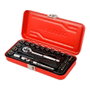 Workpro Jeu de cliquet 1/4 pulg, 37 pièces