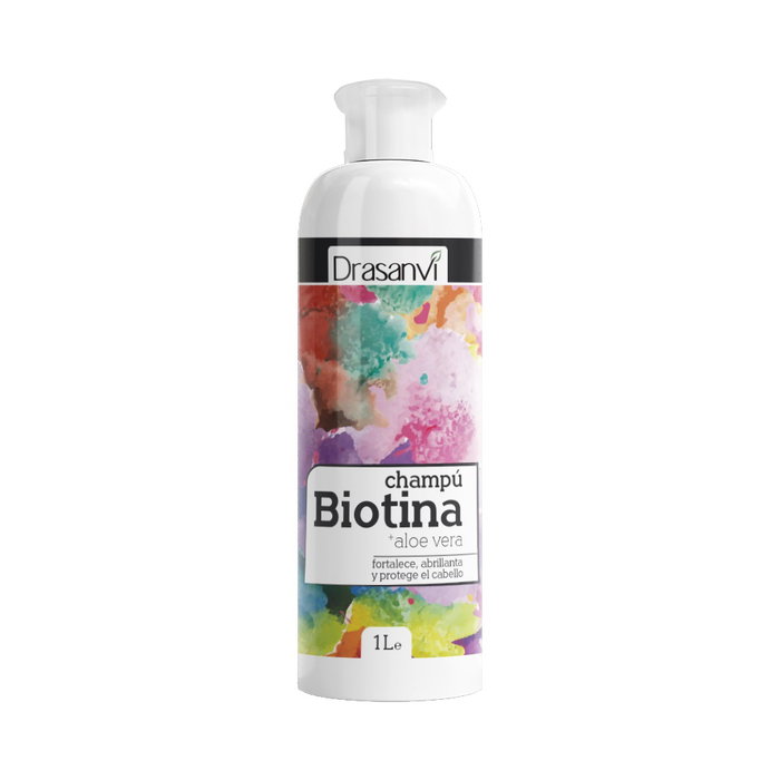 Drasanvi Shampooing Biotine et Aloe Vera 1 L