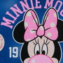 Karactermania Sac de Plage Soleil Minnie Mouse Varsity 52 x 17 x 37 cm - Sac à Dos à Bandoulière en Polyester pour Enfant - Bleu