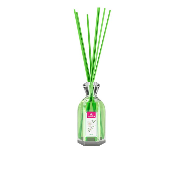 Cristalinas Mikado Désodorisant Liquide Intense Nuit Parfum Fleur de Lune 0% Alcool, 180 ml Cristalinas Mikado Désodorisant Liquide Intense Nuit Parfum Fleur de Lune 0% Alcool, 180 ml