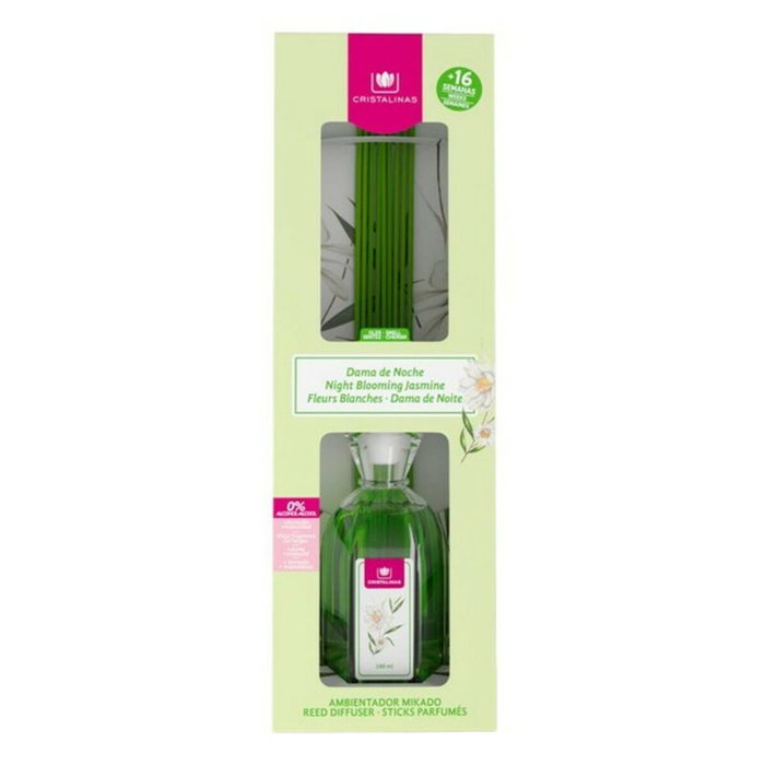 Cristalinas Mikado Désodorisant Night Blooming Jasmine 180 ml Cristalinas Mikado Désodorisant Night Blooming Jasmine 180 ml