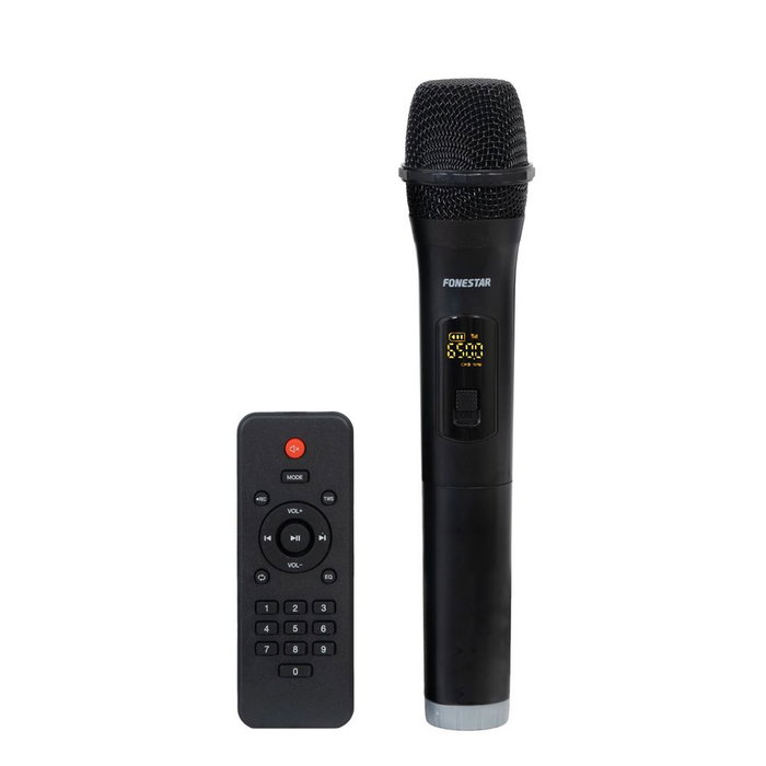Fonestar Malibu-310 Enceinte portable Bluetooth avec micro UHF, USB, microSD, FM, 100W
