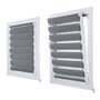 Store à enrouleur Stor Planet Clip&Fix Night&Day Argenté 120 x 180 cm