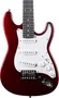EKO Guitare électrique Starter ST100 format 3/4 type Strat - Rouge Chrome
