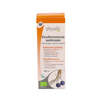 PHYSALIS Extrait d'Eleuterococo BIO 100ml PHYSALIS Extrait d'Eleuterococo BIO 100ml