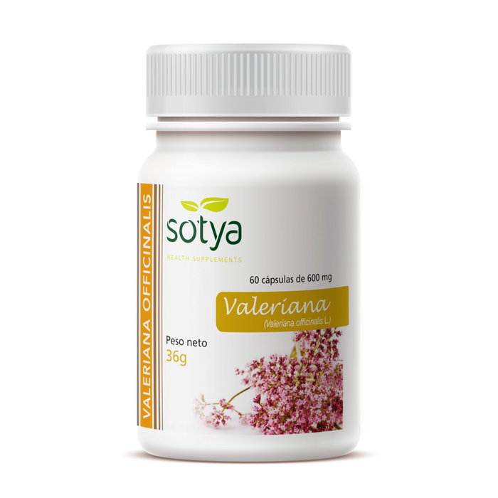 SOTYA Valeriana 600mg 60 capsules