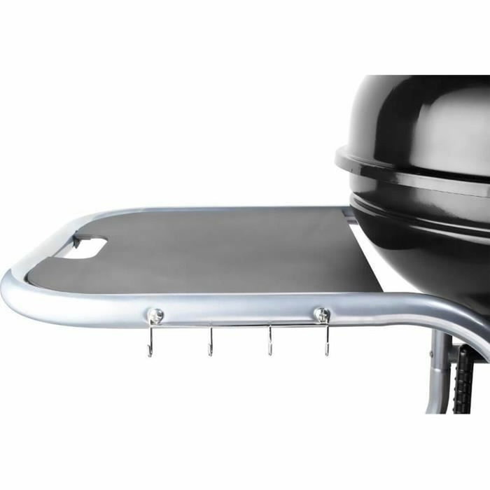 Fieldmann FZG 1014 Barbecue au charbon de bois portable en acier noir