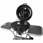 Fieldmann FZG 1014 Barbecue au charbon de bois portable en acier noir