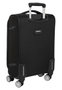 Safta - Trolley cabine souple 20" Business Black, valise à main 35x51x20 cm en nylon 900D et cuir PVC