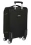 Safta - Trolley cabine souple 20" Business Black, valise à main 35x51x20 cm en nylon 900D et cuir PVC