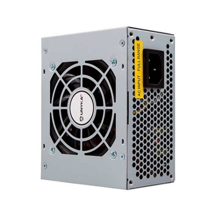 Unykach SFX 300W Alimentation PC 80 PLUS Bronze, 300 W, Active PFC, Ventilateur 80 mm, Gris