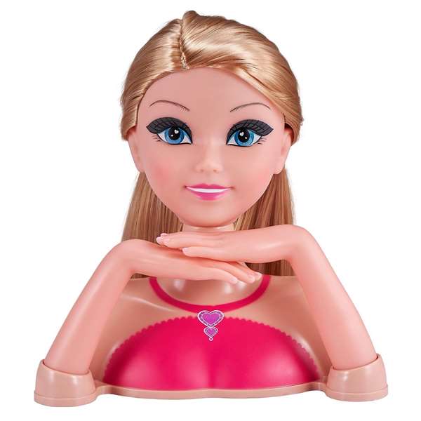 Zuru Sparkle Girlz Buste de coiffure et design d'ongles, 25cm Zuru Sparkle Girlz Buste de coiffure et design d'ongles, 25cm