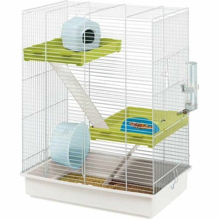 Ferplast Cage pour Hamster Verticale en Métal 46x29x58 cm avec Accessoires Ferplast Cage pour Hamster Verticale en Métal 46x29x58 cm avec Accessoires