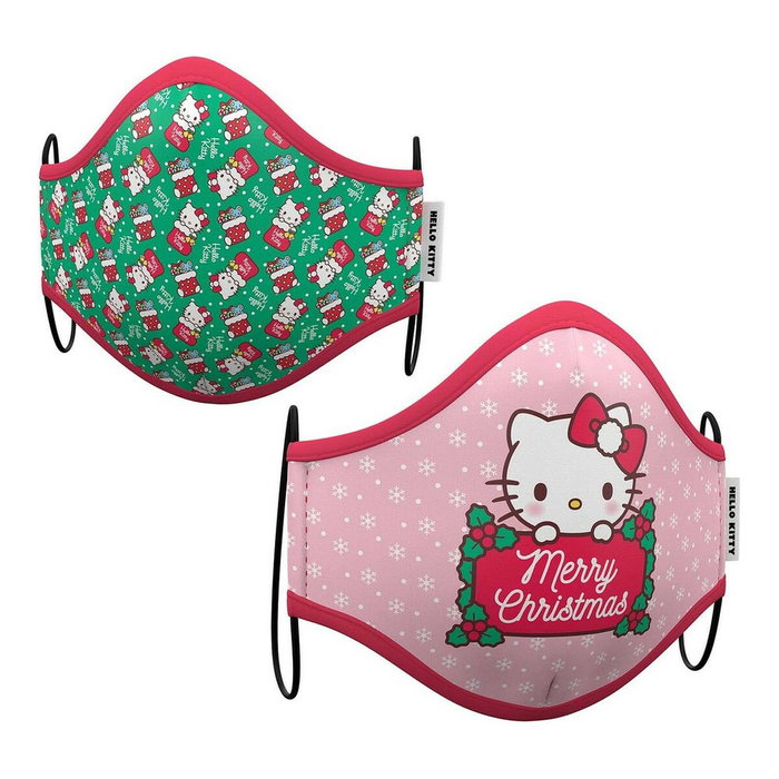 My Other Me Masque hygiénique Hello Kitty Rose Enfant (2 uds)