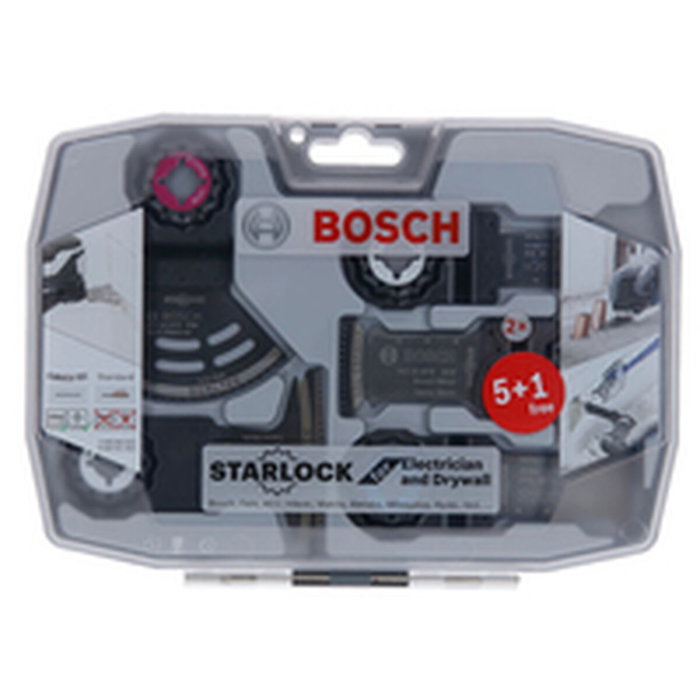 Bosch Professional Coffret Starlock spécial électricien et plaquiste - 6 pièces Bosch Professional Coffret Starlock spécial électricien et plaquiste - 6 pièces