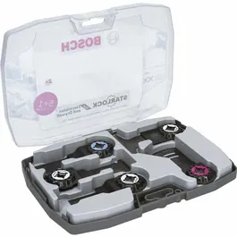 Bosch Professional Coffret Starlock pour électricien et plaquiste 5+1 - Réf. 2608664622 - Avec accessoires AYZ 53 BPB, AIZ 20 AB, AIZ 32 APB, AII 65 APB, AIZ 32 AB