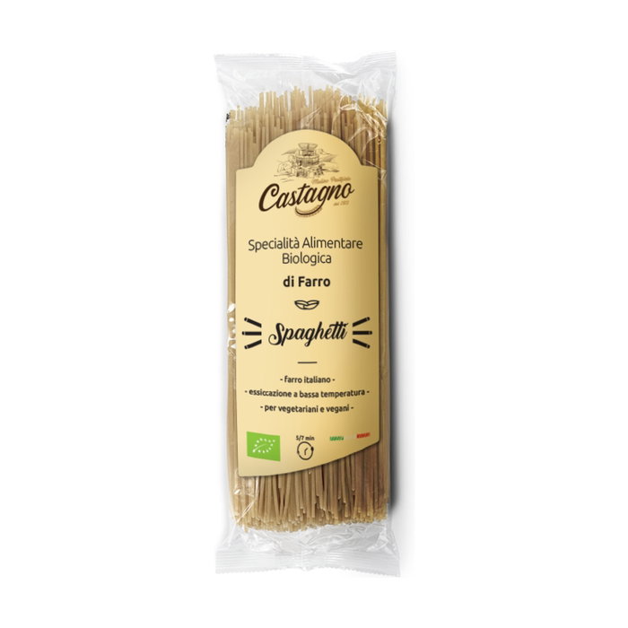 CASTAGNO Spaghettis de petit épeautre dicoccum Eco 500 g