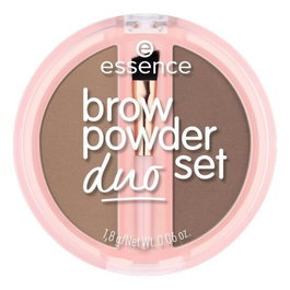 Essence Duo Set Palette à sourcils Lumiere 01 Poudre pour sourcils Make-up Femme 1.8 g