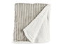 GIFTDECOR Manta Pana Gris Claro