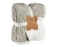 GIFTDECOR Manta Pana Gris Claro