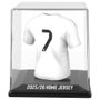 FANCOLLEX Figurine Mini Camiseta Real Madrid en vinyle, acrylique et plastique biodégradable avec étui (9,5 x 9,1 cm)