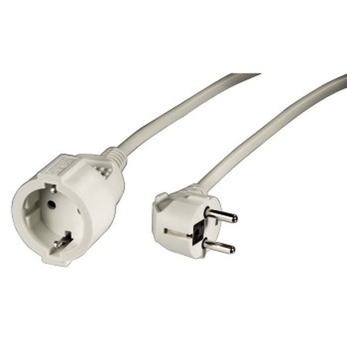 Câble de Rallonge Hama 00047865 Blanc 3 m Câble de Rallonge Hama 00047865 Blanc 3 m