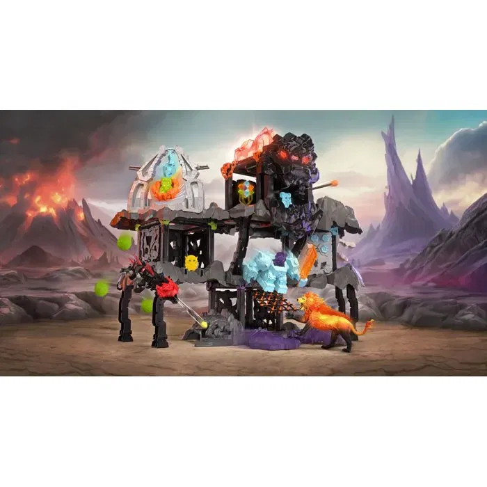Schleich - Coffret MasterCave Smashrador Eldrador Creatures 42757, 6 Figurines, 119 Pièces, 18 Fonctions, Jeu de Construction à Partir de 7 Ans Schleich - Coffret MasterCave Smashrador Eldrador Creatures 42757, 6 Figurines, 119 Pièces, 18 Fonctions, Jeu de Construction à Partir de 7 Ans