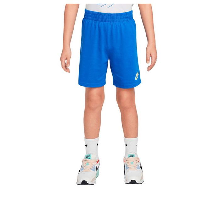 Ensemble de Sport pour Enfants Nike Nkb B Nsw On The Move Jrsy Set Blanc 2 Pièces 44