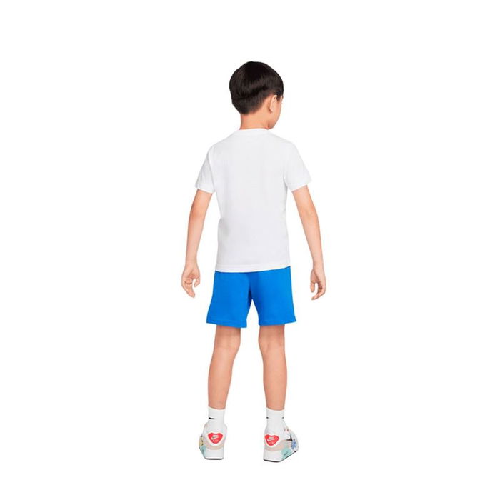 Ensemble de Sport pour Enfants Nike Nkb B Nsw On The Move Jrsy Set Blanc 2 Pièces 44