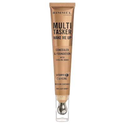 Rimmel London Multi-Tasker Wake Me Up Correcteur et Base de Maquillage - Light Honey