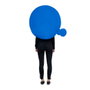 My Other Me Déguisement Adulte Participant TV Bleu Taille M