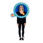 My Other Me Déguisement Adulte Participant TV Bleu Taille M