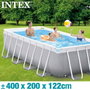 Piscine Démontable Intex 400 x 122 x 400 cm 400 x 200 x 122 cm