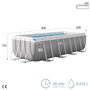 Piscine Démontable Intex 400 x 122 x 400 cm 400 x 200 x 122 cm