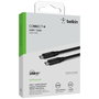 Belkin Câble USB4 USB-C vers USB-C 40 Gb/s 100 W 0,8 m INZ001bt0.8MK