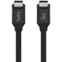 Belkin Câble USB4 USB-C vers USB-C 40 Gb/s 100 W 0,8 m INZ001bt0.8MK