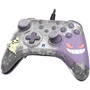 Hori Manette filaire Pokémon Horipad Turbo Ectoplasma & Mimiqui avec boutons arrière programmables pour Nintendo Switch, Switch OLED et Switch 2