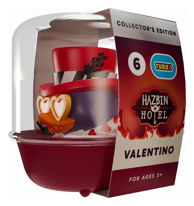 Numskull Hazbin Hotel Tubbz figurine Valentino 1st Edition