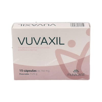 MUNACARE VUVAXIL 15 CAPS MUNACARE VUVAXIL 15 CAPS