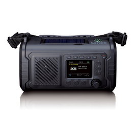 Lenco PDR-055 Radio d'urgence Black