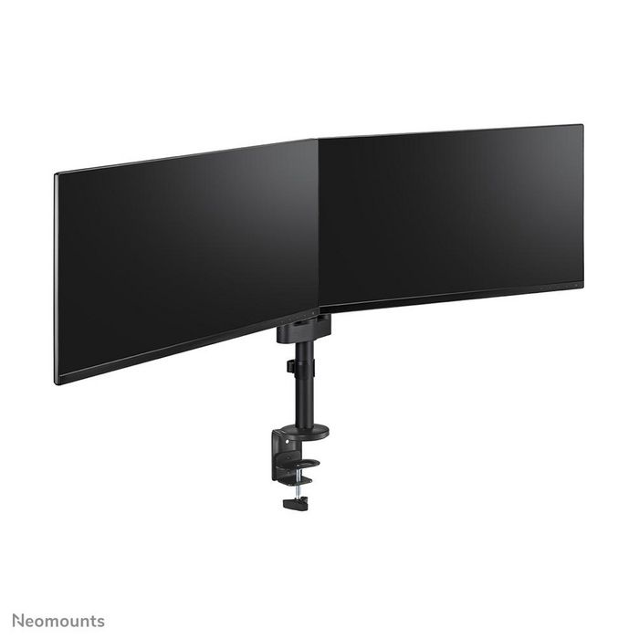 Neomounts DS60-425BL2 Support de bureau double écran à mouvement complet pour écrans 17 à 27 pouces - Noir