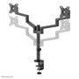 Neomounts DS60-425BL2 Support de bureau double écran à mouvement complet pour écrans 17 à 27 pouces - Noir