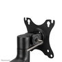 Neomounts DS60-425BL2 Support de bureau double écran à mouvement complet pour écrans 17 à 27 pouces - Noir