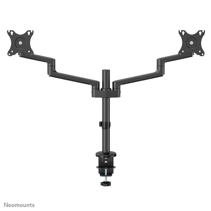 Neomounts DS60-425BL2 Support de bureau double écran à mouvement complet pour écrans 17 à 27 pouces - Noir